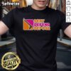 Nice Deny Defend Depose Donuts T-Shirt featuring a fun graphic design and vibrant colors, perfect for casual wear.