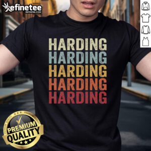 Retro vintage T-shirt featuring 'Nice Harding New Jersey' design, perfect for Harding NJ fans and collectors.