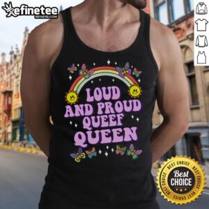Funny Nice Queef Queen tank top featuring a humorous design about embarrassing queefing moments.