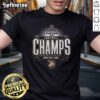 Alt Text: Official 84 Black Army Black Knights 2024 AAC Football Conference Champions Locker Room T-Shirt display