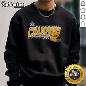 Official 84 Maroon Arizona State Sun Devils 2024 Big 12 Football Conference Champions Locker Room Sweatshirt