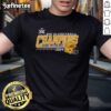Official 84 Maroon Arizona State Sun Devils 2024 Big 12 Football Conference Champions Locker Room T-Shirt design.