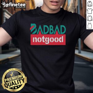 Alt Text: Official Badbadnotgood November 2024 luxury t-shirt featuring a stylish design and high-quality fabric.