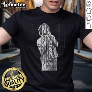 Official Benson Benson Benson Benson T-Shirt featuring a bold graphic design and vibrant colors, perfect for fans.