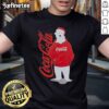 Official Coca-Cola Polar Bear Anti Social Club Holiday 2024 T-Shirt featuring a festive polar bear design.