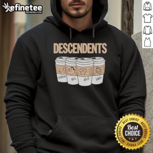 2024 hoodie featuring Official Descendents Stephen Bill Mild Karl design, perfect for fans and collectors of the band.