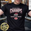 Official Jacksonville State Gamecocks 2024 C-USA Football Conference Champions Locker T-Shirt in team colors.