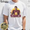 Official Kanye Udoh Signed Running Back T-Shirt from Mays Landing, NJ featuring bold graphics and athlete signature.