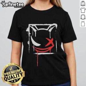 Official Kreekcraft Graffiti Ladies Tee featuring vibrant graffiti design, perfect for fans of Kreekcraft and stylish casual wear.