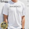Official Mansoor Texas Bronco T-Shirt featuring bold design and vibrant colors, perfect for fans and casual wear.