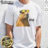 Nice Capybara Cool Bruh T-Shirt featuring a playful capybara graphic, perfect for animal lovers and casual wear.