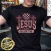Nice Christian Jesus Is My Valentine Day T-Shirt featuring a heart design, perfect for expressing faith and love.