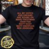 Official All My Hopes And Dreams T-Shirt featuring a bold graphic design on a stylish cotton tee for dreamers.