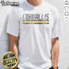 Official Corvallis Washington retro vintage T-shirt featuring a classic design and vibrant colors.