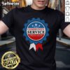 Alt Text: Official Donald Trump Make Community Service Great Again T-Shirt featuring bold text and patriotic colors.