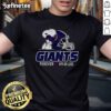 Official NFL Peanuts Movie Snoopy Forever Win or Lose Football T-Shirt featuring Los Angeles Rams design.