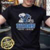 Official NFL Peanuts Movie Snoopy Forever Win or Lose Football T-Shirt featuring Tennessee Titans logo.