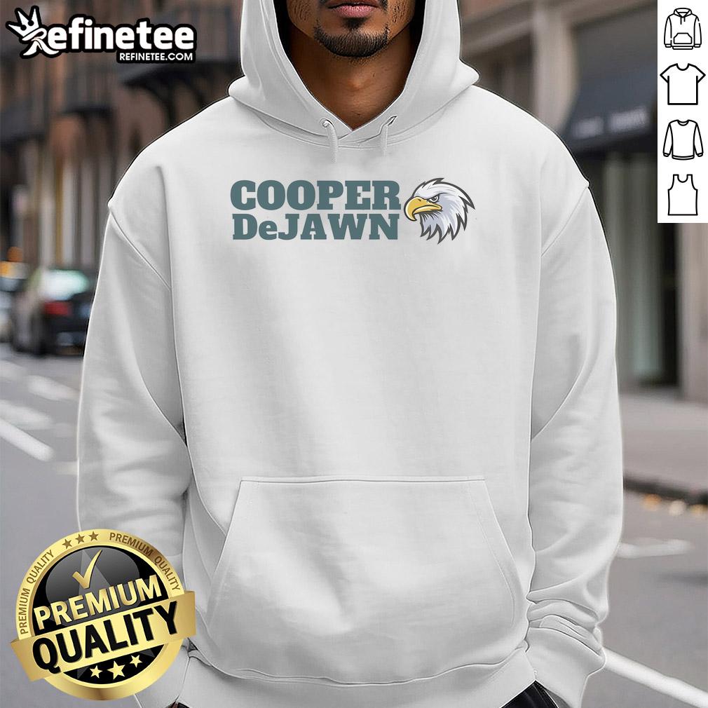 Awesome Philadelphia Cooper DeJean hoodie in stylish design, perfect for fans and casual wear enthusiasts.