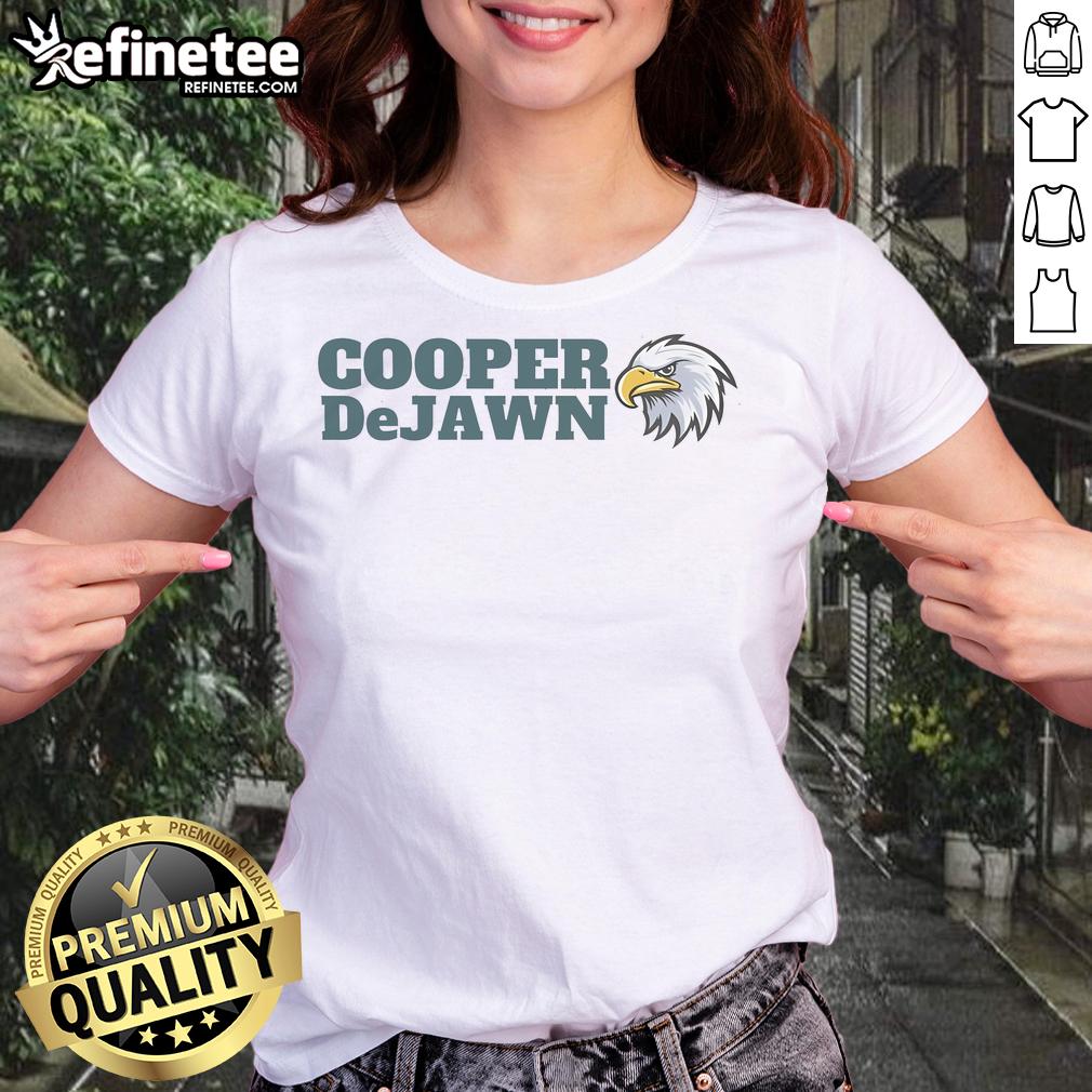 Awesome Philadelphia Cooper Dejean ladies tee featuring vibrant graphics and a stylish design for casual wear.