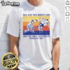 Awesome Ska and Pro Wrestling vintage T-shirt featuring unique art design celebrating both cultures.