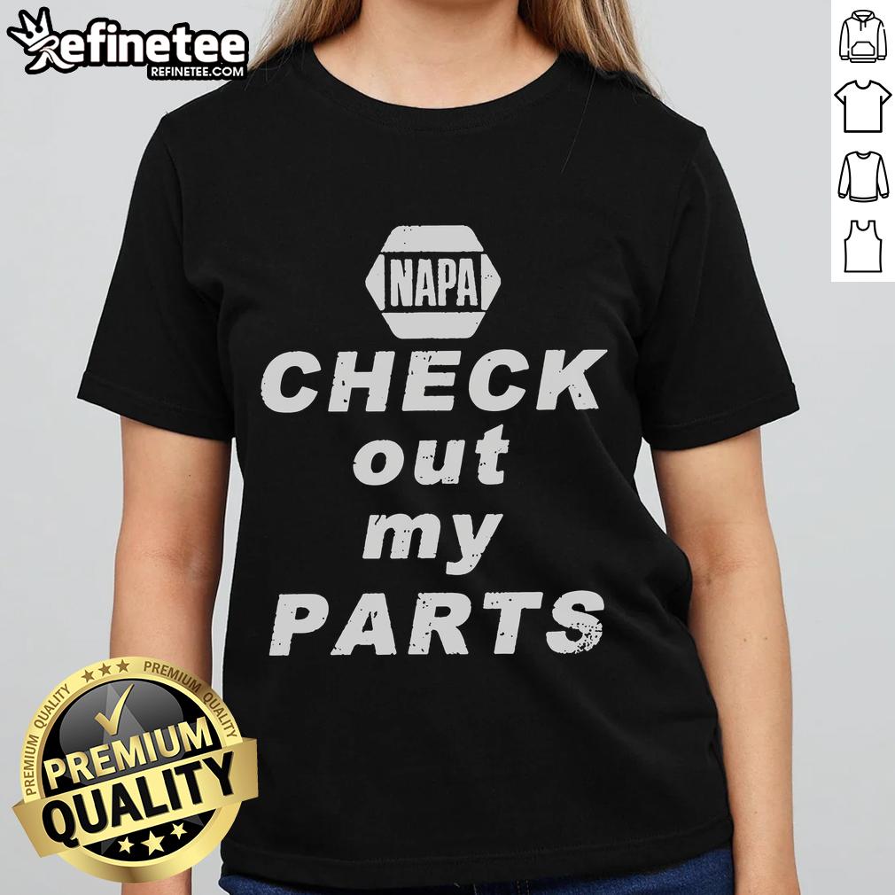 Good Napa Auto Parts Ladies Tee featuring a stylish design for car enthusiasts and auto parts lovers.