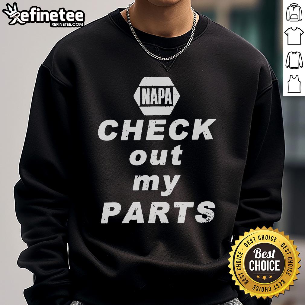 Good Napa Auto Parts sweatshirt featuring a stylish design, perfect for automotive enthusiasts and casual wear.