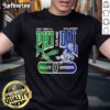 Philadelphia Eagles vs Dallas Cowboys 2023 Week 14 T-shirt design featuring team logos at AT&T Stadium.