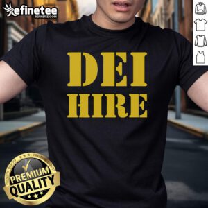Hot Dei Hire Anti Trump Political T-Shirt featuring bold graphics and a striking design for passionate activists.