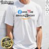 Alt Text: Hot Fuck The Broligarchy T-Shirt featuring bold graphic design, perfect for statement fashion lovers.
