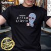 Nice Consume Jitter Liquid Strange Planet T-Shirt featuring vibrant alien graphics and a fun cosmic design.