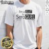 Alt Text: Official I'M A Slut For Seroquel Quetiapine 100 Mg T-Shirt design featuring bold text on a stylish tee.