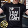 Official Mr Steal Your Heart Valentine's Day T-Shirt featuring a playful design perfect for expressing love and affection.