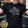 Official My T Sharp Barber Shop Since 1988 T-Shirt featuring a stylish design celebrating the long-standing barbershop.