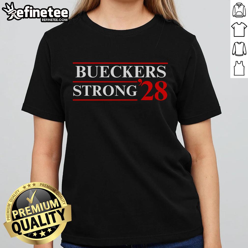 Premium Bueckers Strong 28 Ladies Tee featuring a stylish design for women's sportswear and casual fashion.