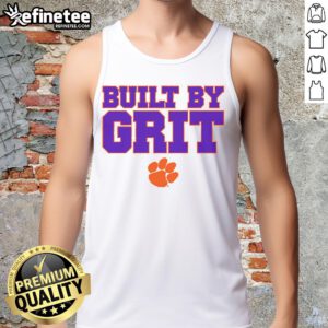 Alternative view of Top Clemson Basketball Built By GRIT T-Shirt