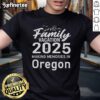 Awesome Family Vacation 2025 t-shirt featuring a scenic Oregon design, perfect for making memories together.
