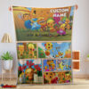 Cartoon Rolie Polie Olie Blanket Fleece Customized Blanket