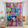 Cartoon Sing Character Blanket Fleece Customized Blanket