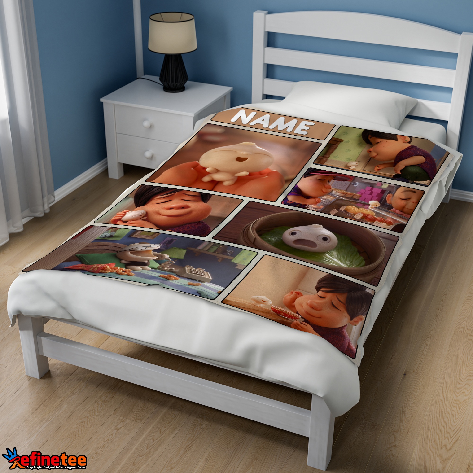 Disney Bao Pixar Short Film Blanket Fleece Customized Blanket