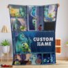 Disney Pixar Mike & Sulley Monsters Inc Blanket Fleece Customized Blanket