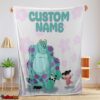 Disney Sulley & Boo Monsters Inc Blanket Fleece Customized Blanket