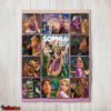 Disney Tangled Collage Blanket Fleece Customized Blanket