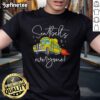Funny seatbelts graphic on a Magic School Bus Driver Pride T-shirt, perfect for fans and educators. Great gift idea!