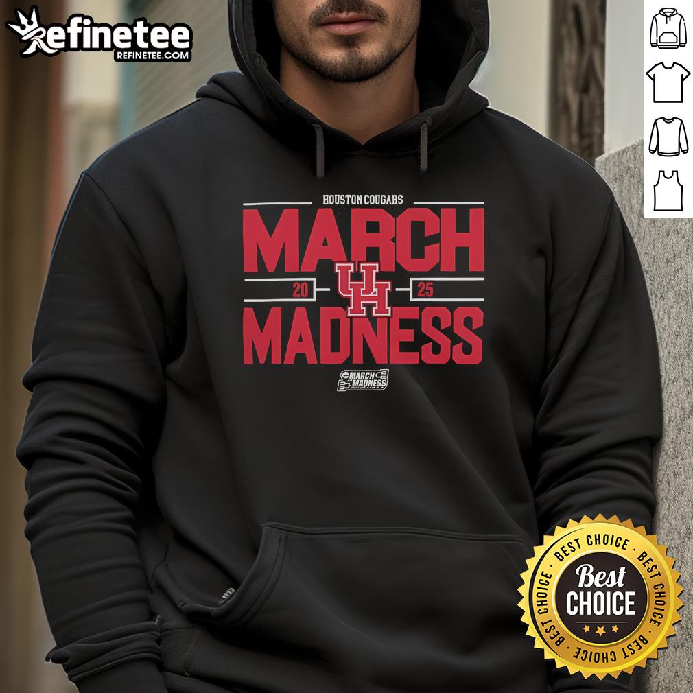 Good NCAA Men's Basketball 2025 Houston Cougars March Madness hoodie in vibrant colors, perfect for fans and supporters.