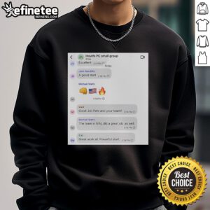 Hot Houthi PC small group text sweatshirt featuring bold graphics in a stylish design, perfect for casual wear.