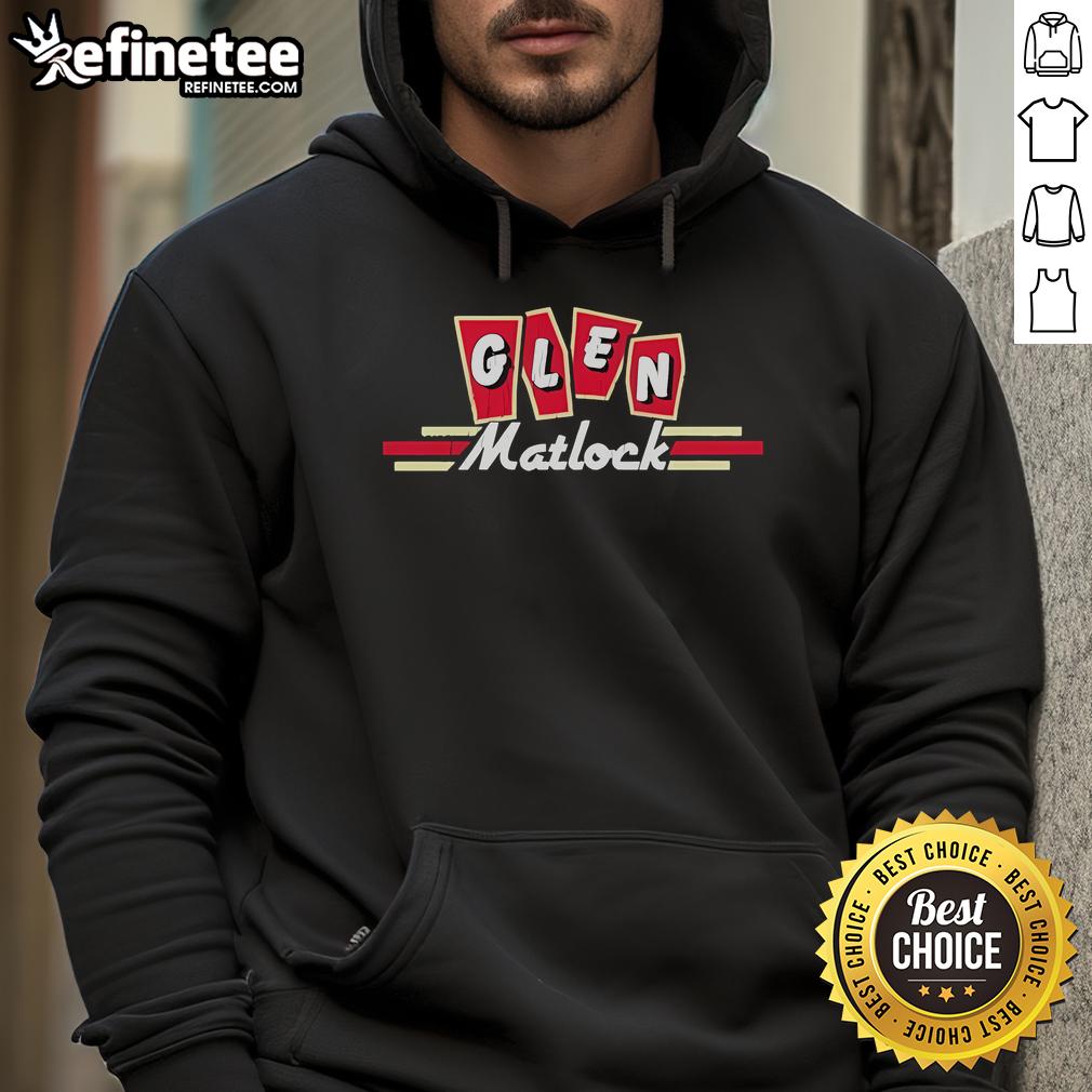 Nice Glen Matlock Rockabilly logo hoodie featuring vibrant design and stylish fit for rock music enthusiasts.