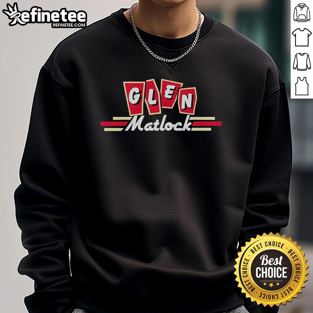 Nice Glen Matlock Rockabilly logo sweatshirt featuring vintage design and bold graphics, perfect for music lovers.