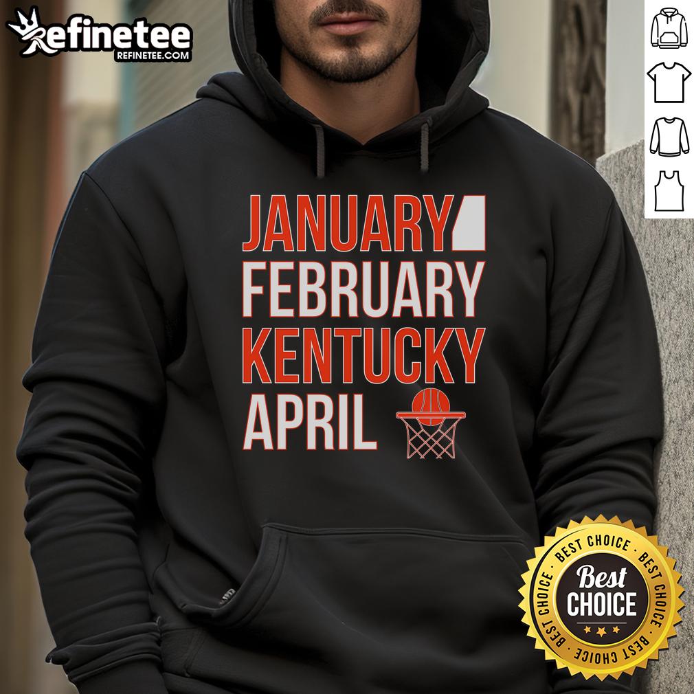 Stylish Kentucky basketball hoodie for January and February, perfect for fans supporting their team in any season.