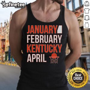 Stylish Kentucky basketball tank top for January-February wear, perfect for fans and athletes alike.
