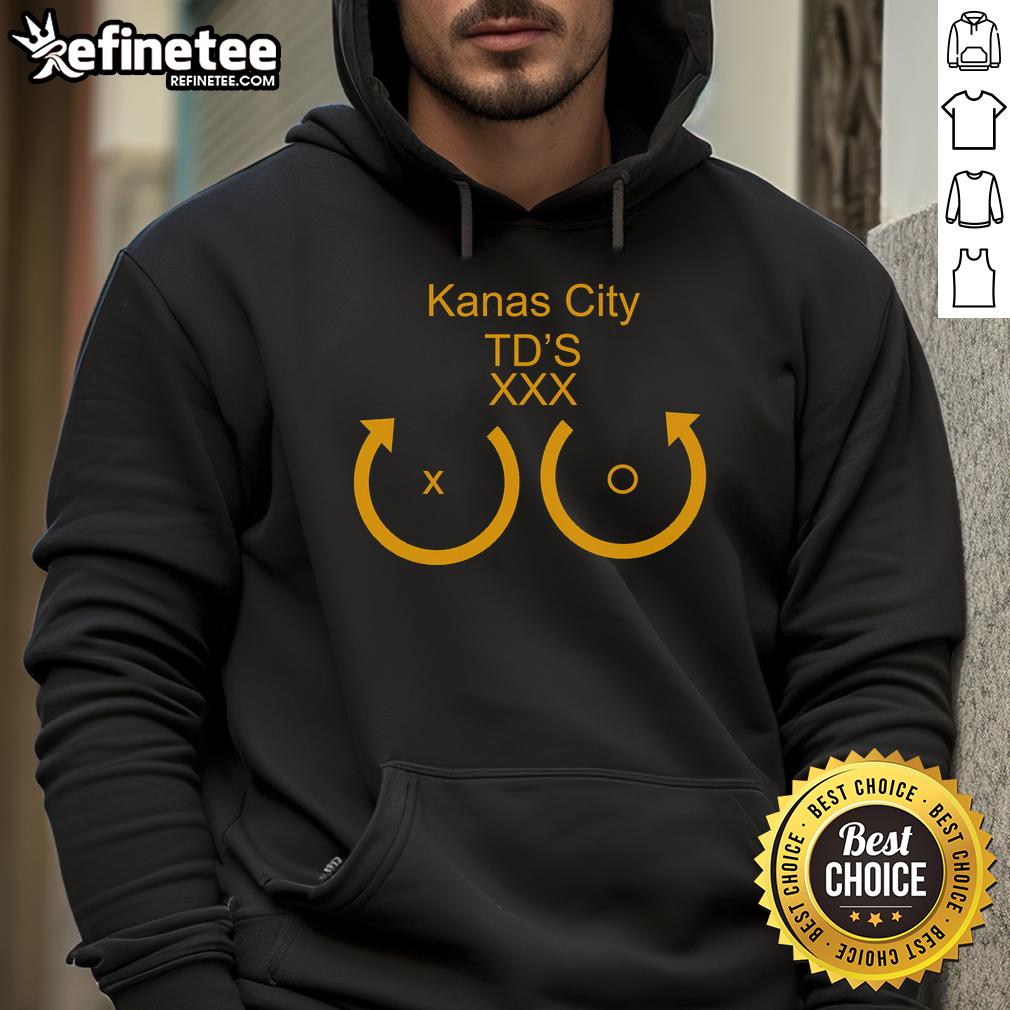 Nice Kansas City TDS XXX KC football fan hoodie in vibrant colors, perfect for game day or showing team pride.